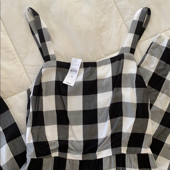 Gingham Jumpsuit - Picture 2 of 3